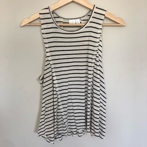 Striped Flowy Tank